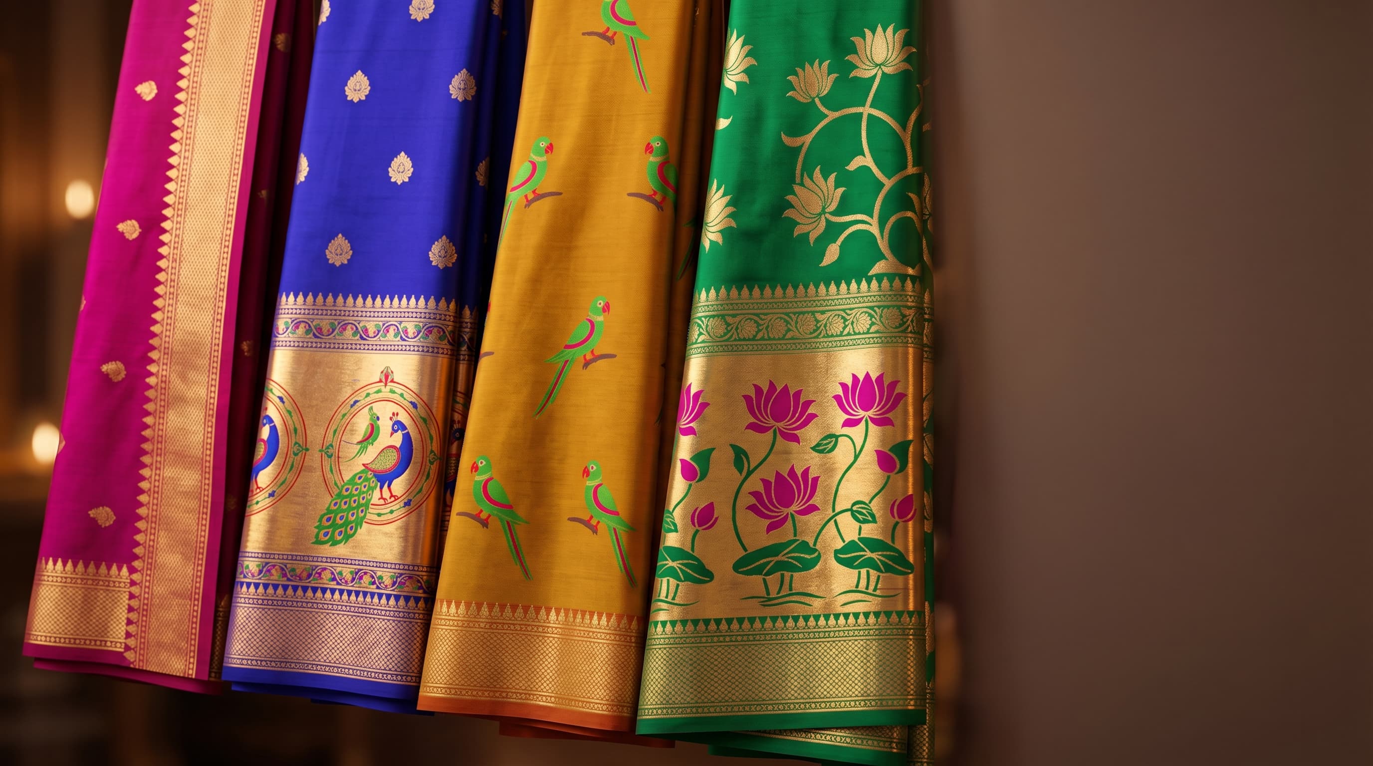 Sagar Silk Paithani collection