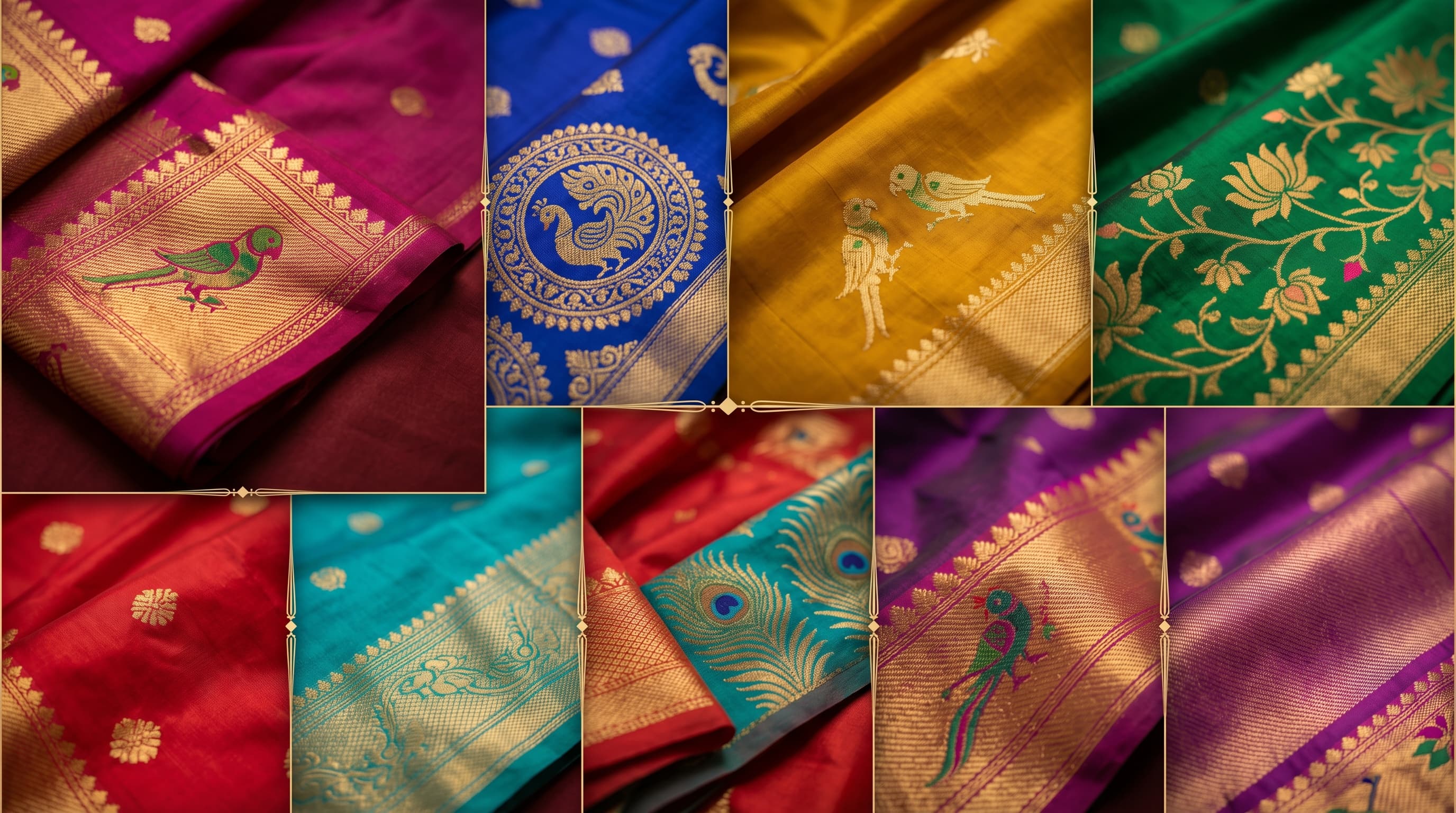 Paithani weaving detail